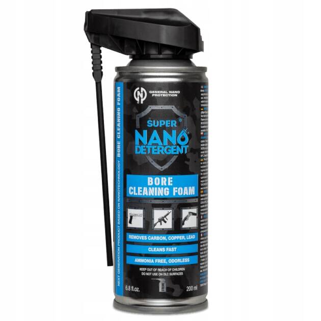 Pianka do czyszczenia lufy broni 200ml - General Nano Protection
