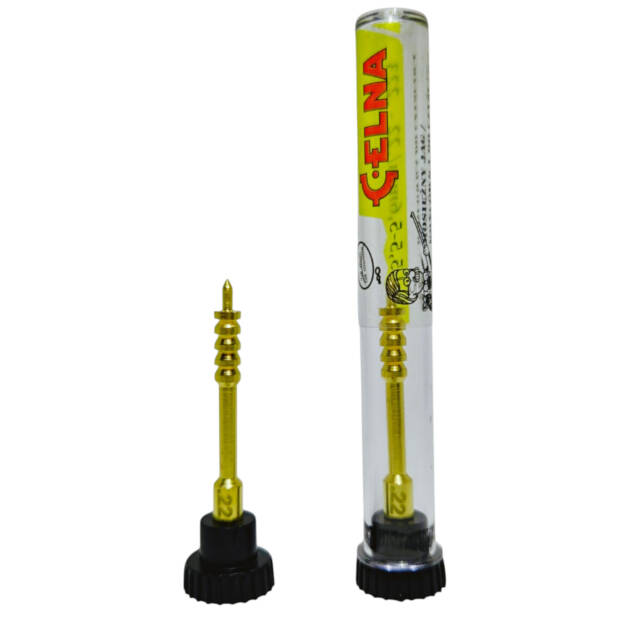 Mosiężny JAG / końcówka do czyściwa (kal. 5,5–5,6mm/.22-.223) - CELNA