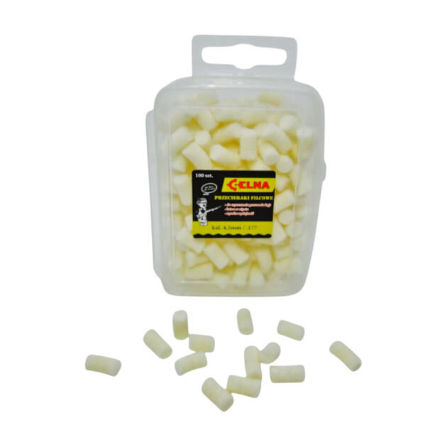 Przecieraki filcowe do czyszczenia broni (kal. 4,5mm/.177) - CELNA