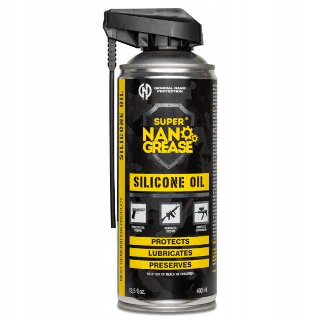 Olej silikonowy do konserwacji broni 400ml - General Nano Protection