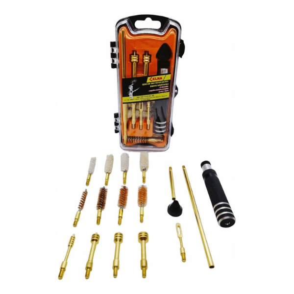 Zestaw do czyszczenia broni krótkiej (kal. 5,5–11,5mm/.22-.45) - CELNA