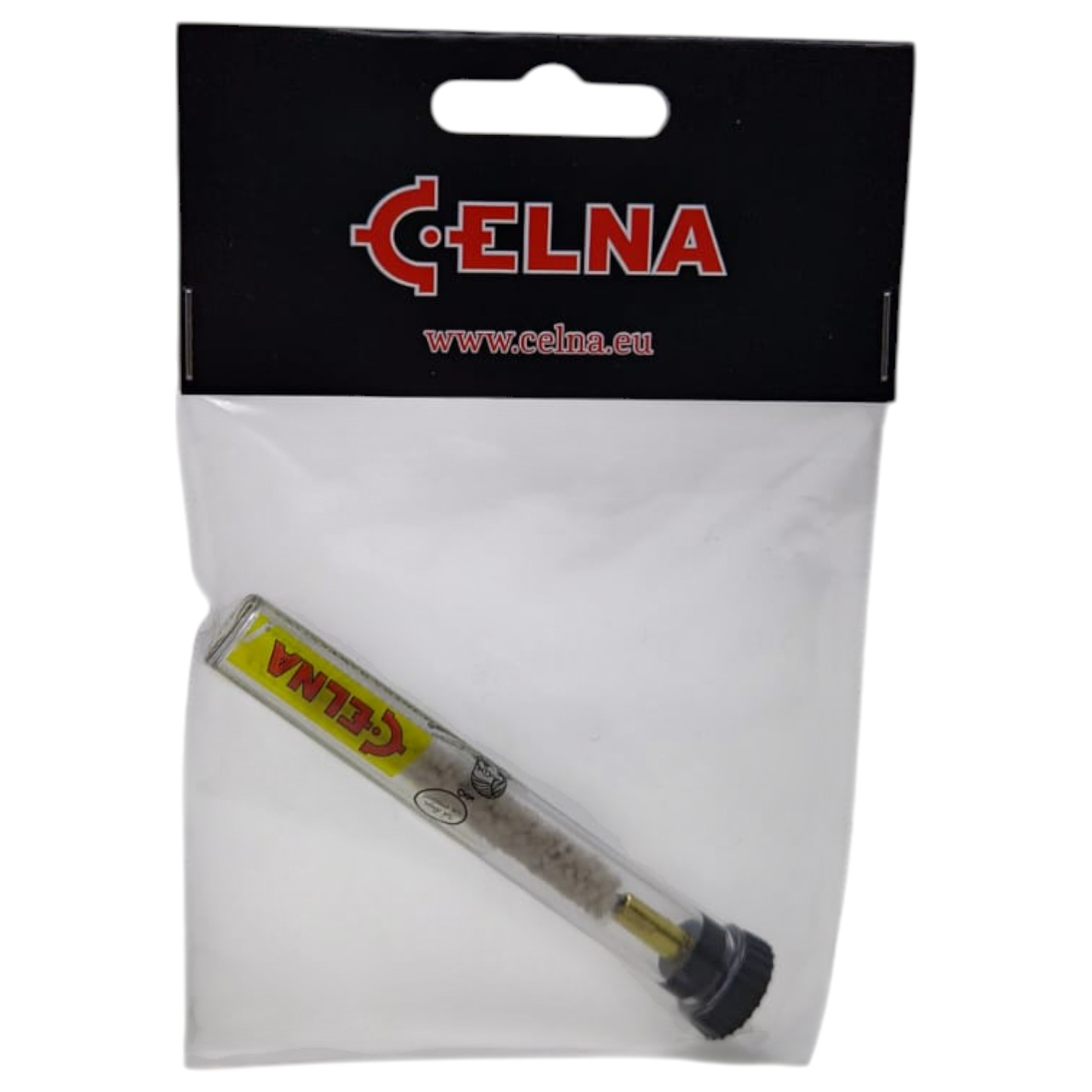 Szczotka bawełniana do czyszczenia broni (kal. 5,5–5,6mm/.22-.223) - CELNA - obrazek 2