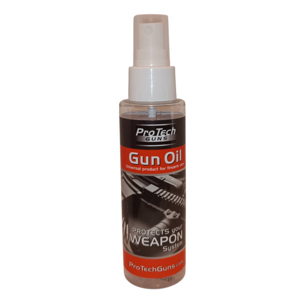 Olej do smarowania i konserwacji broni - GUN OIL 100ml - ProTech Guns